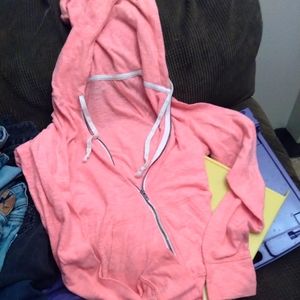 Med ae pink hoodie euc